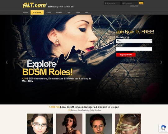 Alt.com BDSM Fetiche España Logo