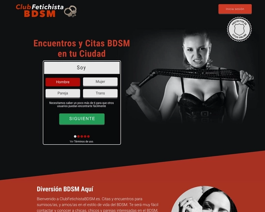 Club Fetichista BDSM España Logo