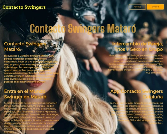 Contacto Swingers Mataró Logo