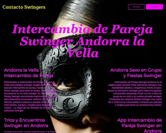 Intercambio de Pareja Andorra la Vella Logo