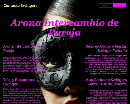 Intercambio de Pareja Arona Logo