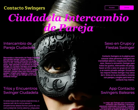 Intercambio de Pareja Ciutadella Logo