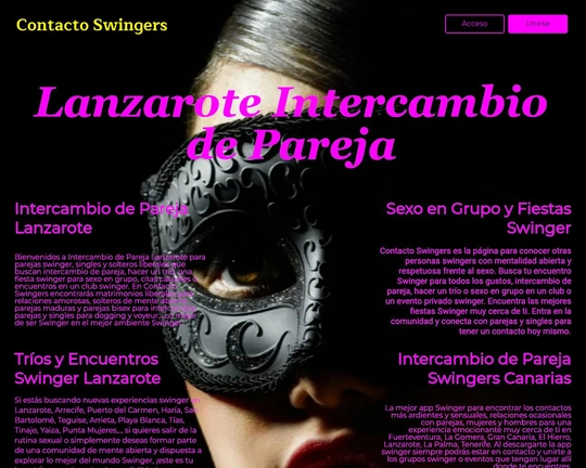 Intercambio de Pareja Lanzarote Logo