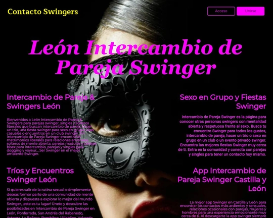 Intercambio de Pareja León Logo