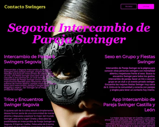 Intercambio de Pareja Segovia Logo