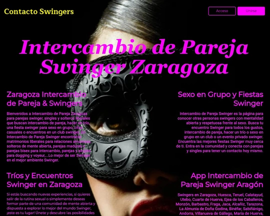 Intercambio de Pareja Zaragoza Logo