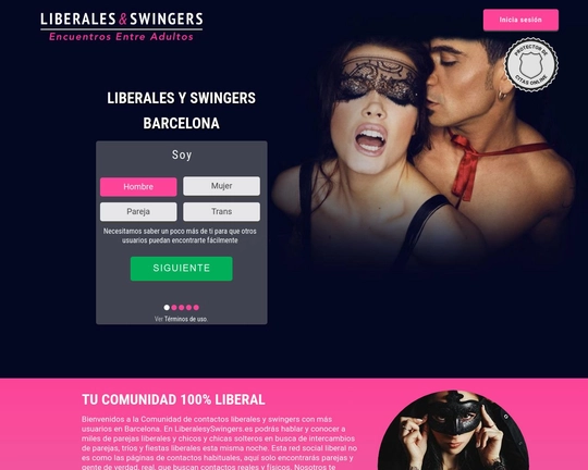 Liberales y Swingers Barcelona Logo