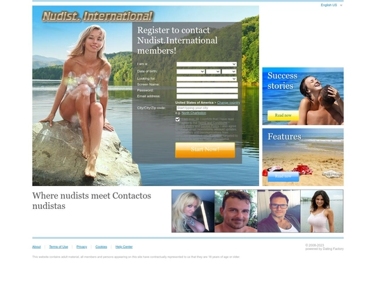 Nudistas España