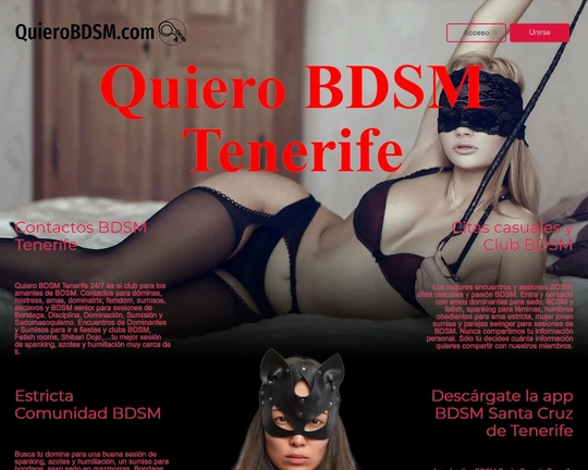 Quiero BDSM Tenerife Logo