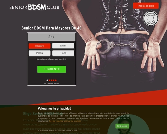 Senior BDSM Club Logo